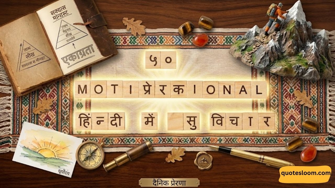 50+ Best Motivational Quotes in Hindi